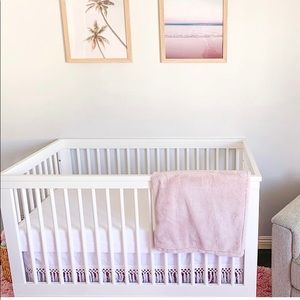 Serena and Lily Macramé Crib Skirt